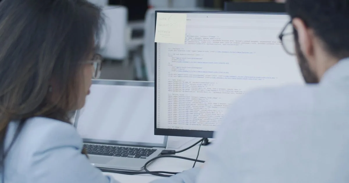 Engineer working alongside a client team
